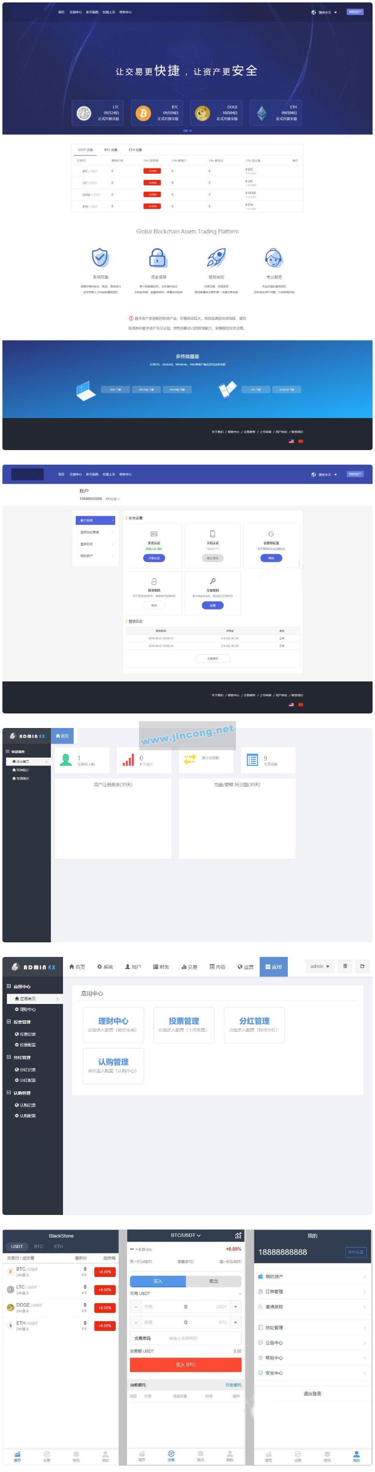 仿火币|区块链|虚拟数字货币交易所|BTC|OTC|币币交易|带充值区块链交易所